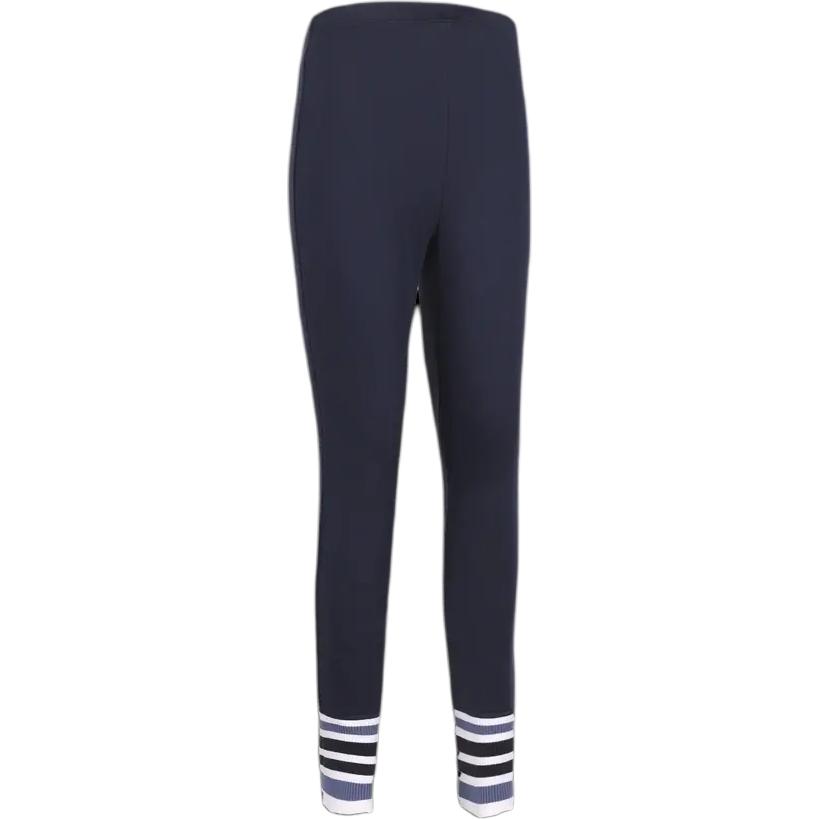 

Decathlon Мягкие, теплые и удобные вязаные спортивные штаны темно-синего цвета, детский стиль 14-15Y