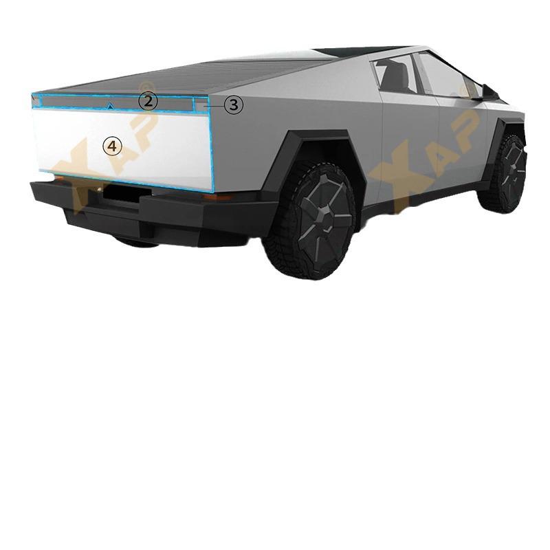 Exclusive Tesla Cybertruck TPU Self-Healing Scratch-Resistant Film