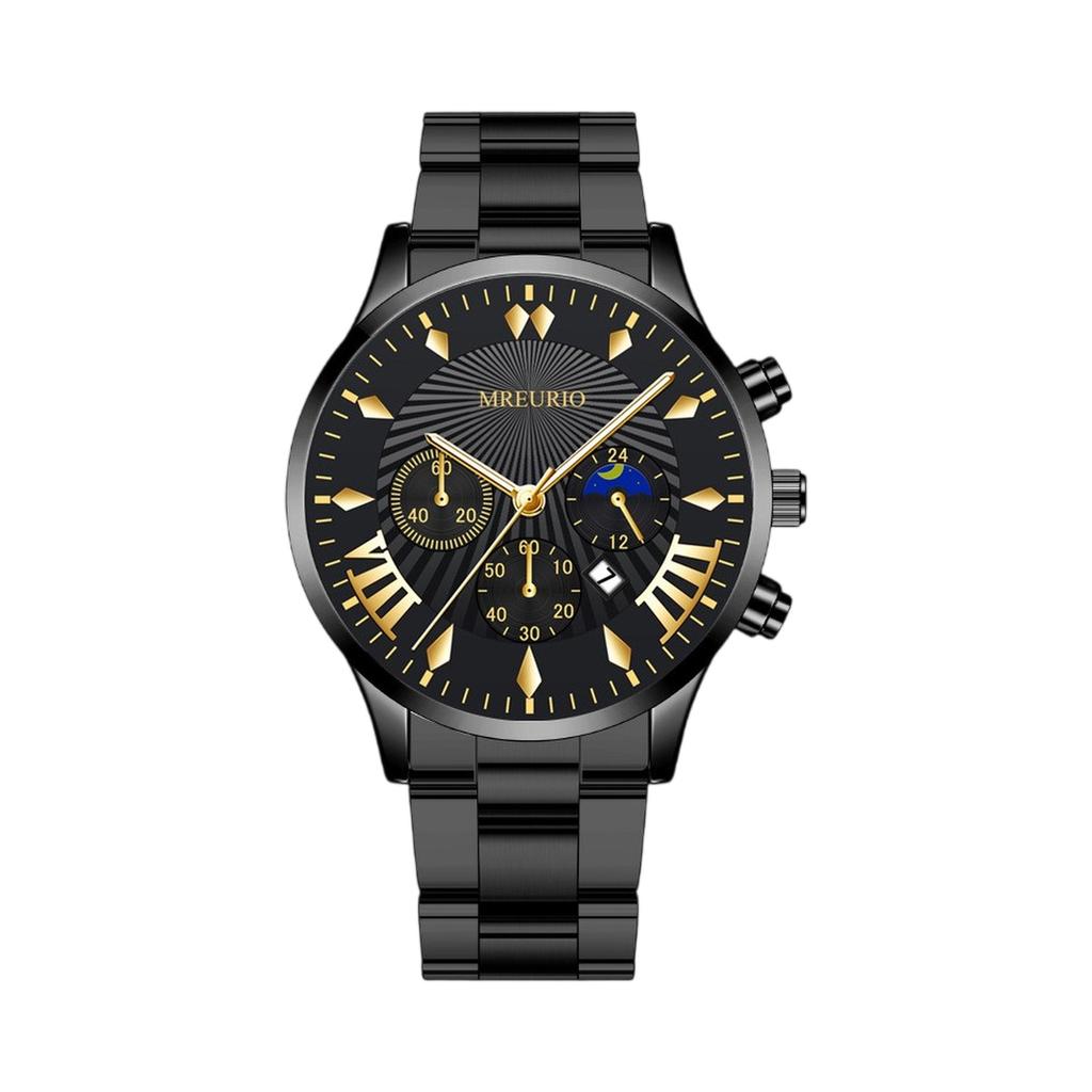 Men's Waterproof Luminous Running Alarm Clock Watch