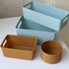 Rectangular Plastic Skincare Organizer Drawer Box