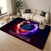 Custom Rug Bolton Wanderers FC Pattern Print Name Text Soft Non‑Slip Floor Carpet for Home Indoor Decoration