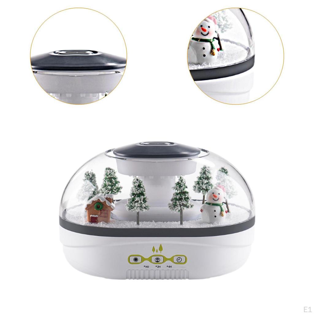Air Humidifier with Night Light Micro Landscape Design Essential Oil Diffuser Fragrance