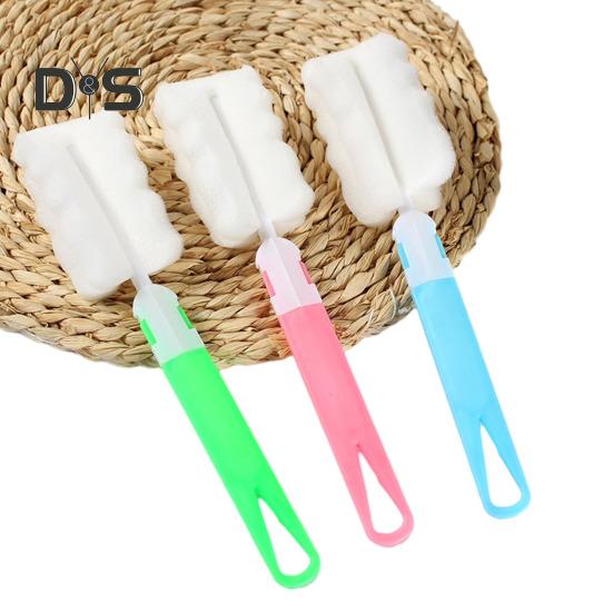 5 Τεμάχια Βούρτσα Μπουκαλιού Σφουγγάρι Καθαριστής Κυπέλλων Αποσπώμενη Μακριά Λαβή Φορητή Βούρτσα Καθαρισμού για Κύπελλα Ποτήρια Μπουκάλια Νερού