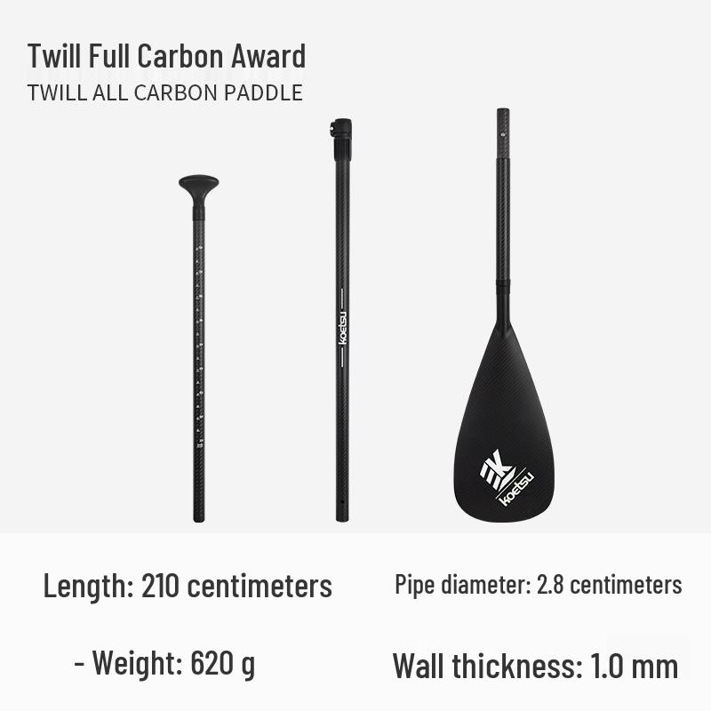 KOETSU Surf Paddleboard Dual-Use Aluminum Paddle: Single/Double Head Kayak & Paddleboard Paddle
