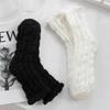 5/10 Pairs Casual Autumn Winter Twisted Coral Velvet Floor Socks for Home Use Warm and Fluffy Non Shedding Mid Calf Socks Thickened Socks for Children