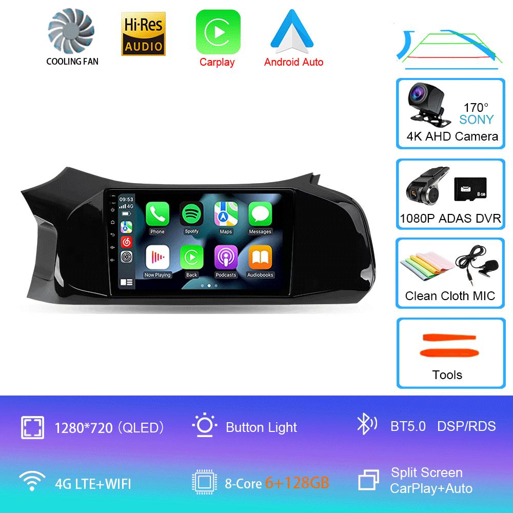 Car Radio Android 14 For Chevrolet Onix 2012 - 2014 2015 2016 - 2019 Navigation GPS Multimedia Video Player Stereo Carplay 4G BT