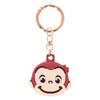 Marushin Soft Case for Air Curious George Smiling Face Case with 4765036800 Tag, Anti-Loss Strap,