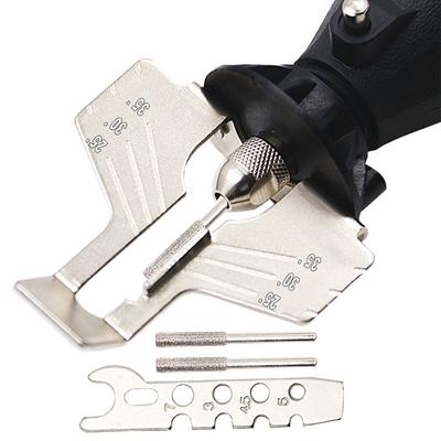 1 Set Saw Sharpening Attachment Sharpener Guide Drill Adapter for Drill Rotary Accessorie