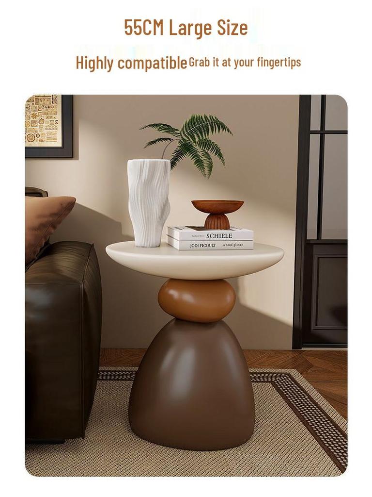 Chinese Style Luxury Side Table: Elegant Coffee Table for Living Room, Bedroom, or Small Apartment.