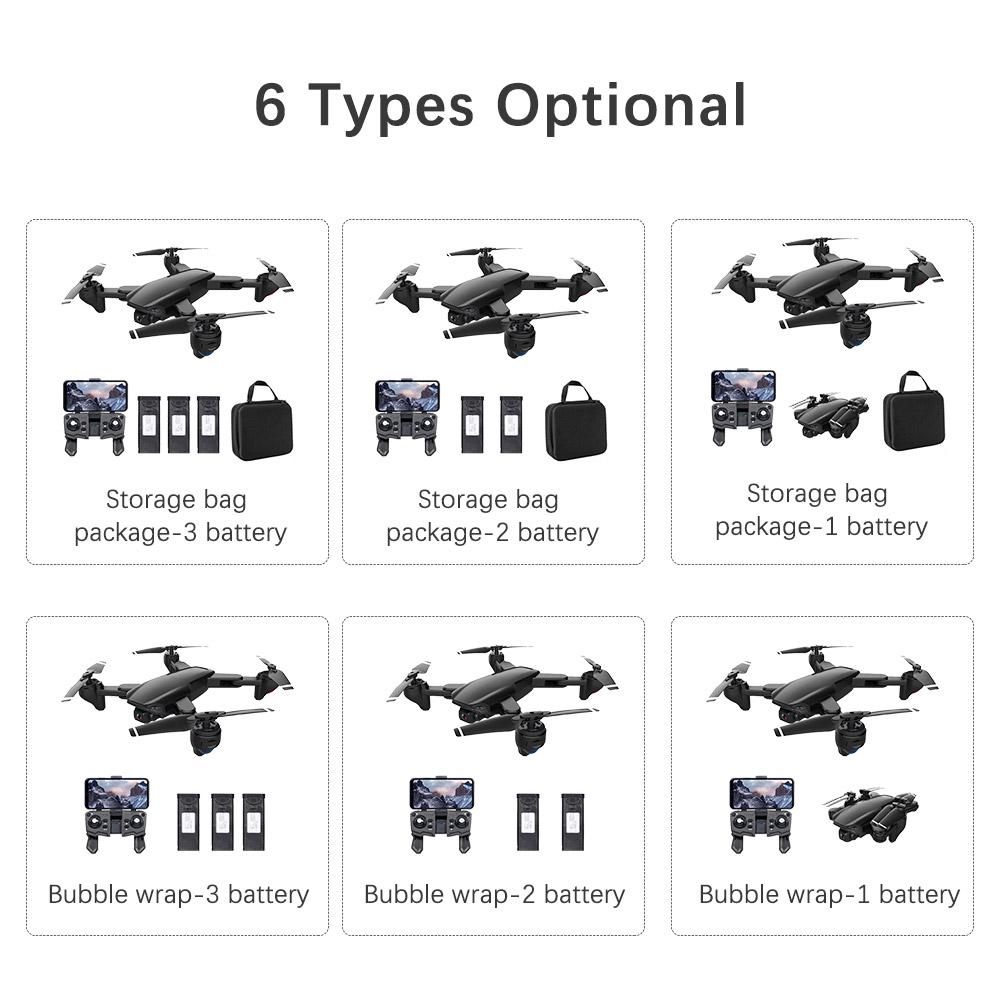 SG701 RC Drone with Camera 4K Dual Camera Wifi FPV Drone Foldable RC Quadcopter with Headless Mode