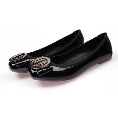Printemps Automne Femmes Ballerines Plates Douces Luxe Élégantes Marque de Mode Chaussures pour Dames Noir Rouge Rose Grande Taille 43
