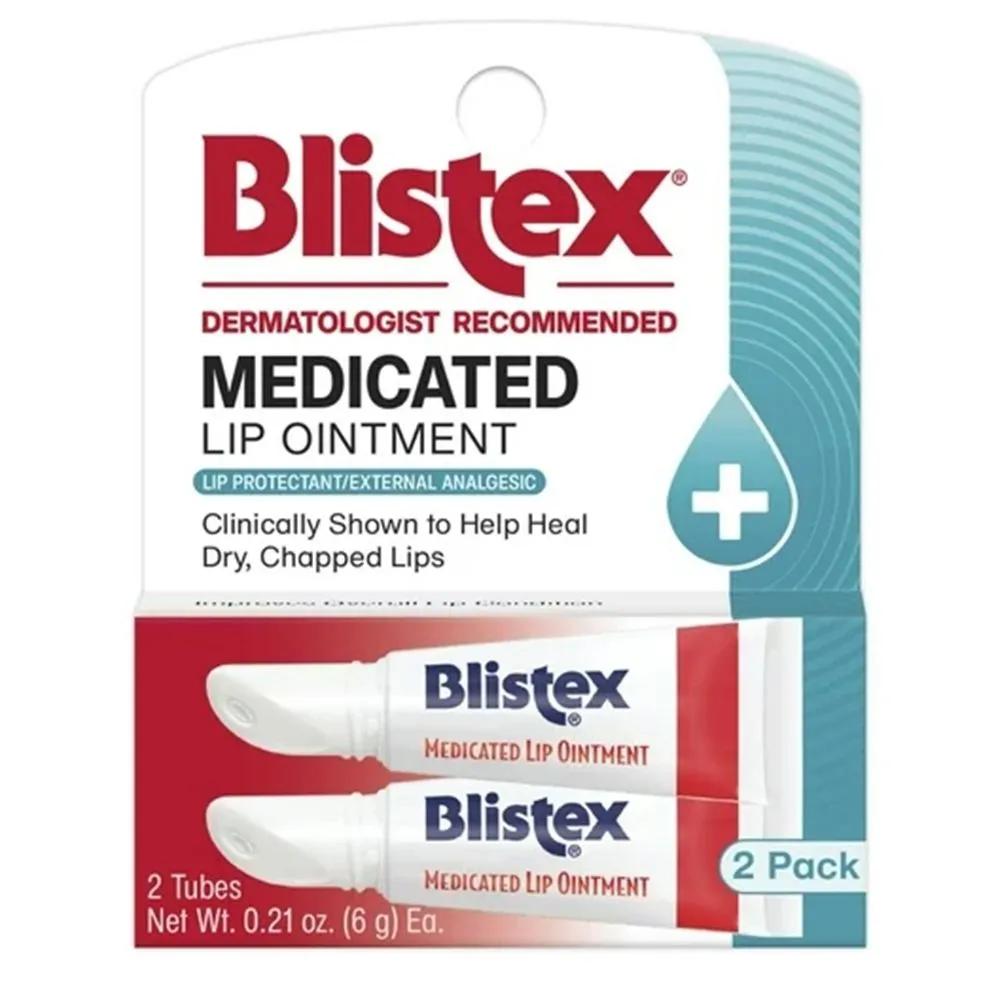 Blistex Medicated Lip Ointment/Lip Balm Ointment 2-Pack Set