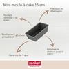 Moule À Cake - Zenker - Mini 15 Cm - Acier Inoxydable - Revêtement Anti-adhérent - Noir