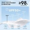 Women's UPF50+ Roll-Up Sun Visor Packable Sun Visor Summer Roll-Up Visor Wide Brim Roll-Up Sun Visor