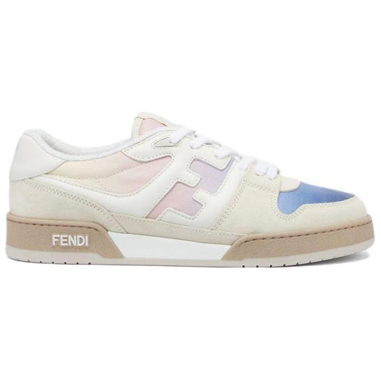 Fendi Match Low Top Skateboard Shoes Men's Multicolor 7E1495AOMPF1MW5