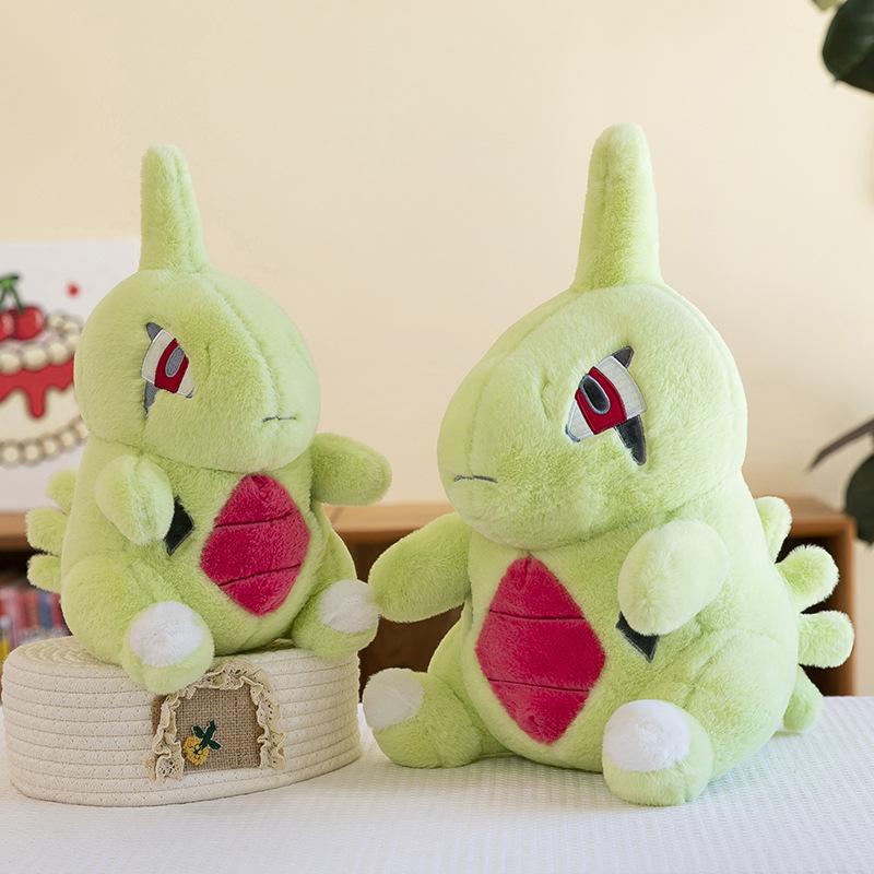 35/45/55cm Larvitar  Plush Toys Anime Doll Cute Appease Toys Giant Pokmon Plushie Tyranitar Stuffed Doll Holiday Gift