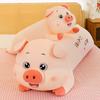 Cute Pig Plush Toy Pillow With Embroidery Design For Kids And Teens