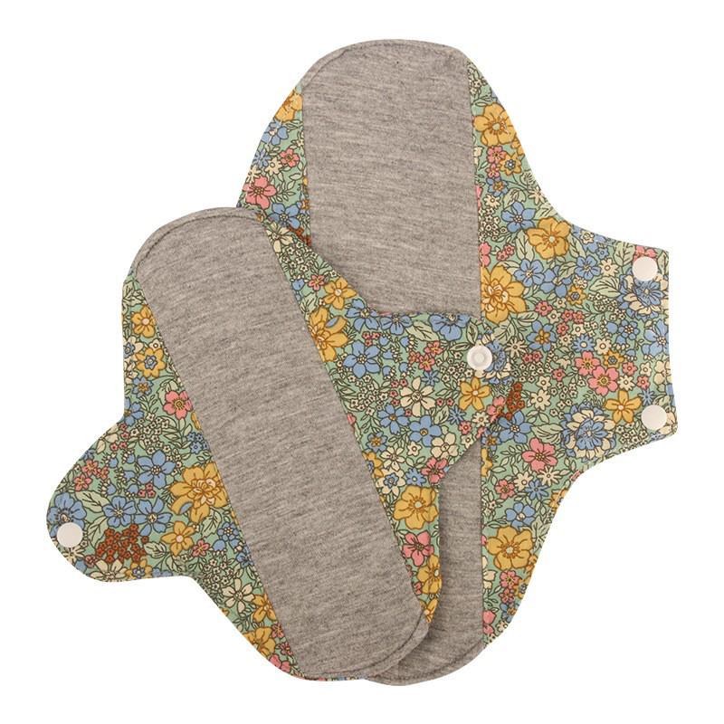 New 23cm Washable Graphene Cotton Antibacterial Reusable Menstrual Pads