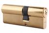 Cylinder Insert for Lock with Knob 3545 Mm Brass 3 Keys