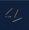 Au 750 Jewelry DIY Necklace Bracelet Accessories 18K Gold Tassel Earring Pin Post Mount Jewelry Making Supplier