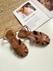Fashion 2025 Sandals Ladies Shoes Summer Women's Heels Soft New Girls Comfort Retro Scandals Slides Comfort Shoes for Women 2025 Sandals