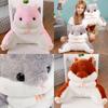 Cozy Hamster Lounger Back Pillow Plush Pp Cotton For Better Lumbar Support