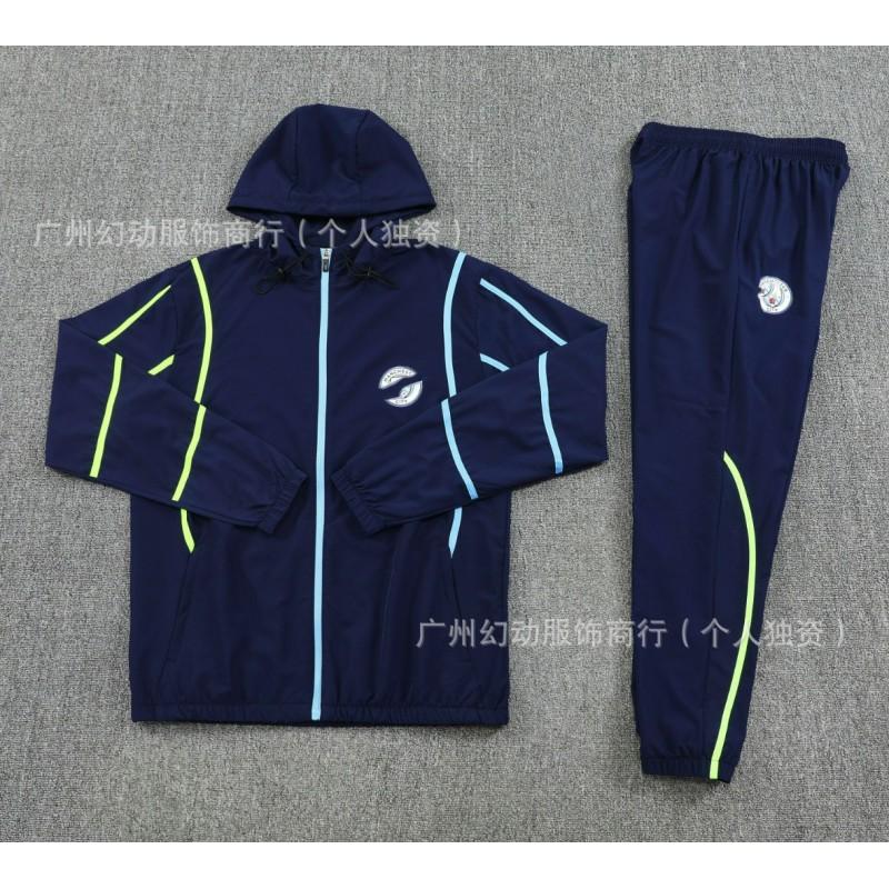 2526 Long Training Windbreaker Set Sports Fans Unisex