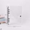 Transparent PVC A5 Planner Cover with Refillable Binder & Zipper Bag