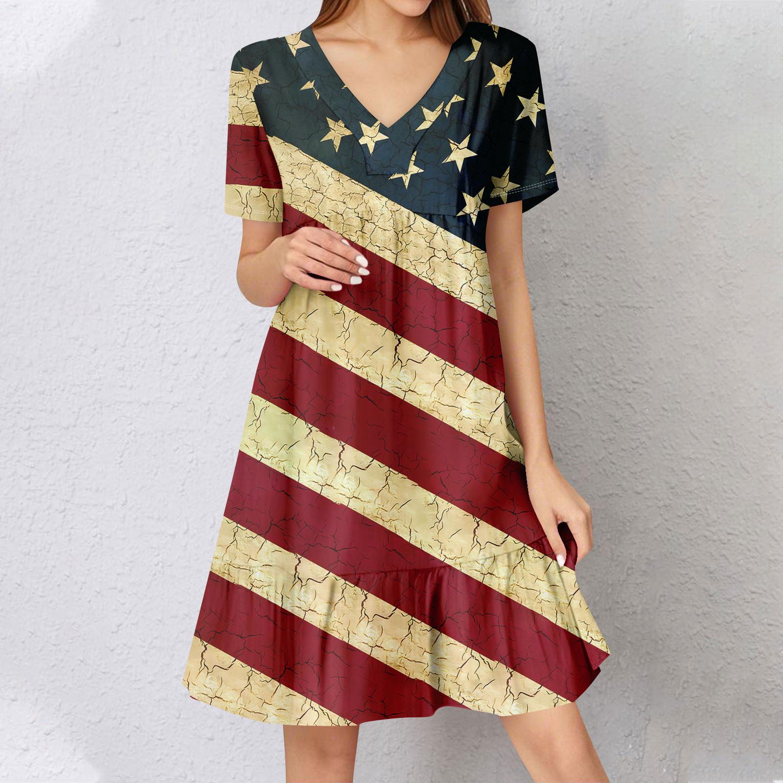 

Женское летнее платье с коротким рукавом и V-образным вырезом, короткие платья, модное повседневное струящееся бохо-платье с оборками, А-силуэт, свободное платье-халат XL винный