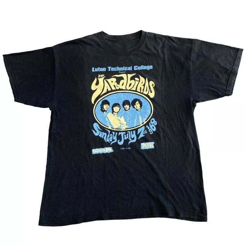 The Yardbirds Band Live In Concert Tour  Full Size S-5XL SS618 Unisex T-Shirt L