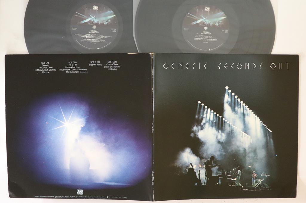 LP Record GENESIS - Seconds Out SD29002 ATLANTIC 1977 US Rock Used