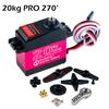 DS3218 PRO Waterproof Servo 20KG 180 270 Degree High Speed servo Metal Gear Digital Servo RC Servo for 1/8 1/10 Scale RC Cars