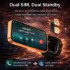 4G Smart Watch Phone UBABAI Android 12 4G Dual SIM 8GB+256GB WIFI GPS