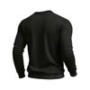 Men's Fashion Trend Regular Crew Neck Sweatshirt, Simple Casual Long Sleeve With Heat Transfer Print.