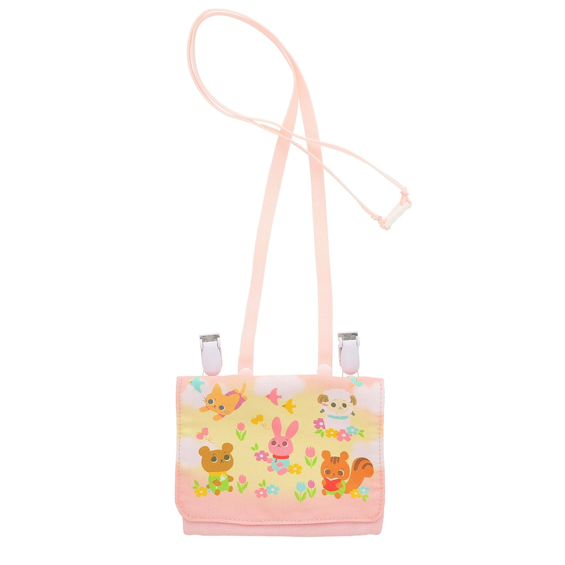 

Marushin Piccolino Nature Friends Pocket Travel Clip Elementary 0615001000 Pouch, Pouch, Pouch, Kindergarten, School, Preschool, Girl s,