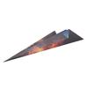 NOLITOY Set of Origami Starry Stylish Large Japanese Large Washi Night Paper Thousand Gift 100-Sheet Paper Watercolor, Sky, Space, Glitter, 15cm,