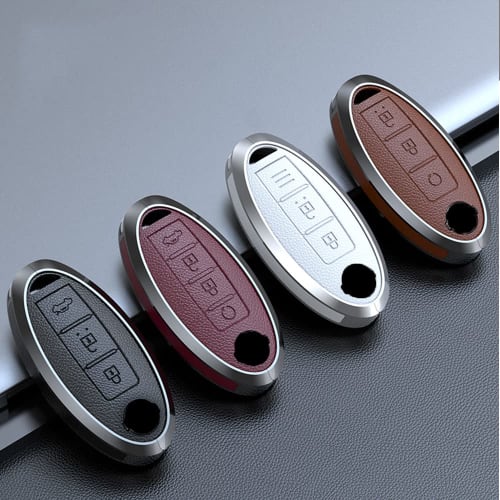 KUNIO Nissan Exclusive Key Cover Key Chain Nice Touch Leather NISSAN Serena Serena C25 C26 C27 NISMO AUTECH Elgrand E51 E52 New Serena e Power Both Si