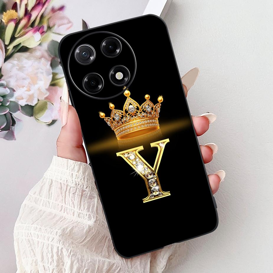 For Tecno Camon 30S Case Camon30 Pro CL8 New Crown Letters Cover Soft Silicone Case For Tecno Camon 30 Premier Camon30 5G Fundas