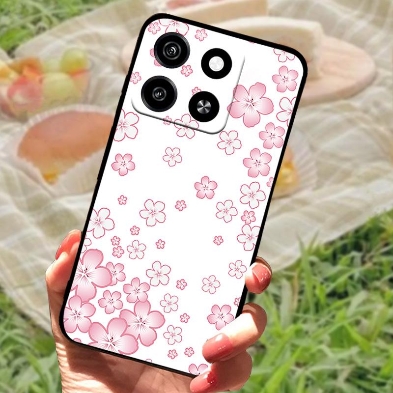 Für ZTE Blade A55 Hülle Weiche Silikon TPU Handyhülle Für ZTE Blade A35 Z2453 Stoßfeste Rückabdeckung A35 A55 Schutzhülle Funda