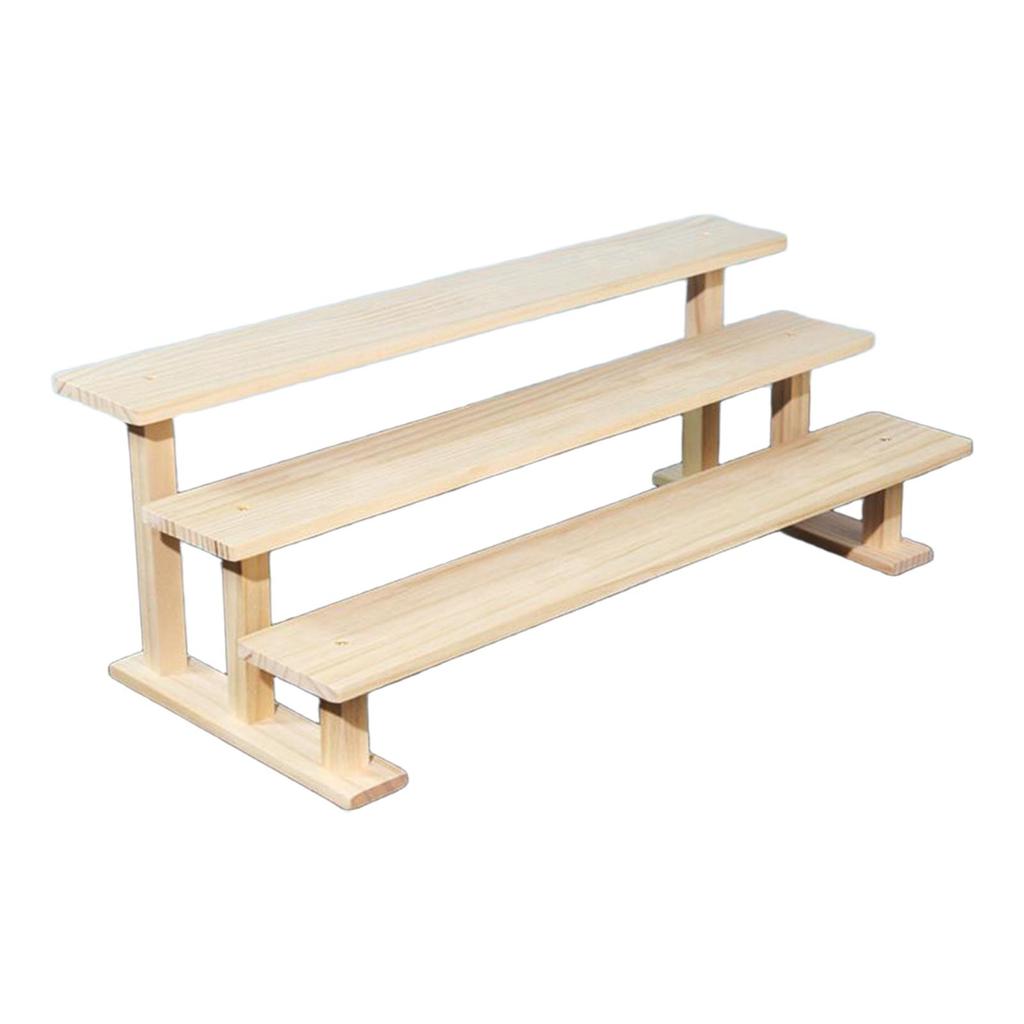 Figure Display Stand Cupcake Stand Holder Wooden Display Riser Perfume Organizer for Crafts