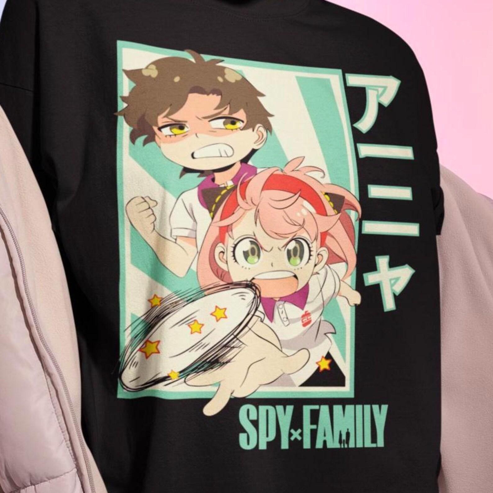 Anya Forger & Damian Shirt – Spy X Family Anime T-shirt XL