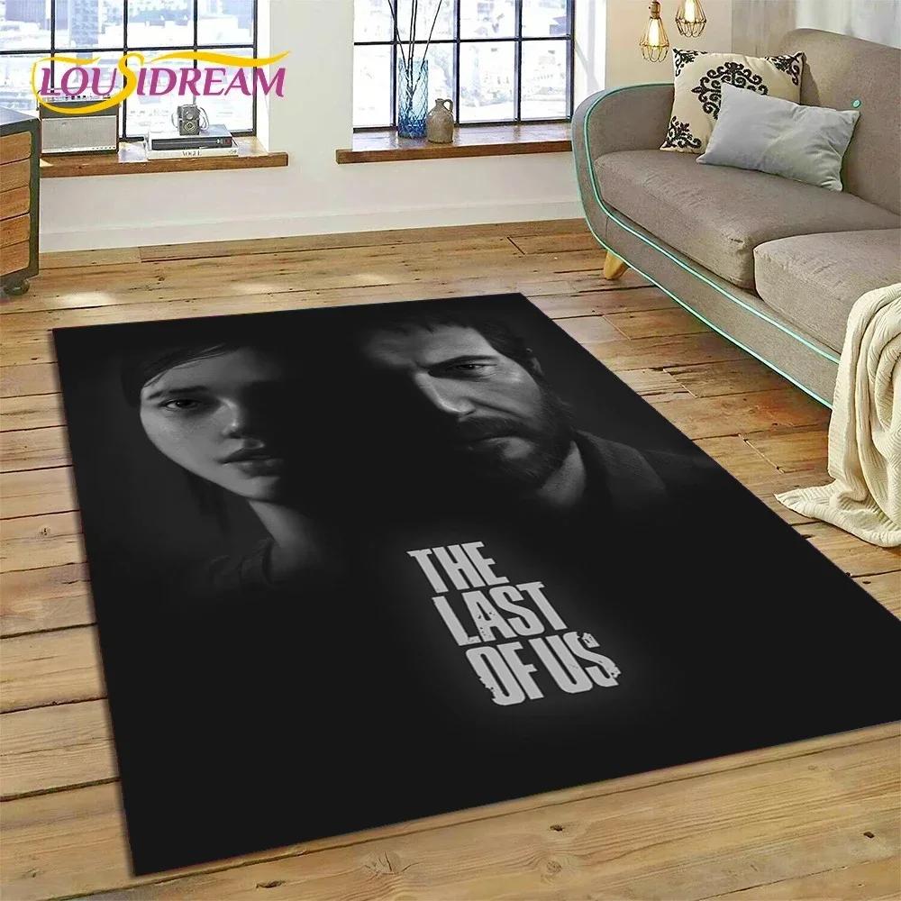 The Last of Us Horror Game TV Joel Pedro Carpet Rug for Bedroom Living Room Home Sofa Decoration,Child Large Decor Floor Mat