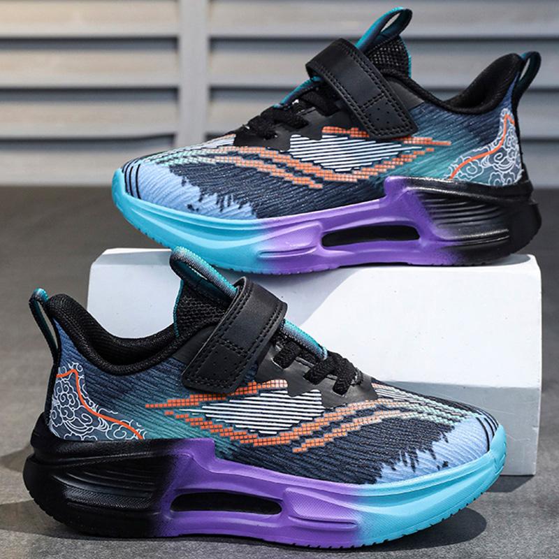 Children's Casual Shoes Comfortable Lightweight Wear-resistant Outdoor Running Shoes Low Cut Breathable Sports Shoes for Men