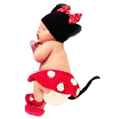 Baby Photo Sleeping Baby Baby Commemorative Photography Sleeping Unisex Piece Set Top Pants Clothes, Art, Kigurumi, Costume, Clothes, Newborn, Baby,