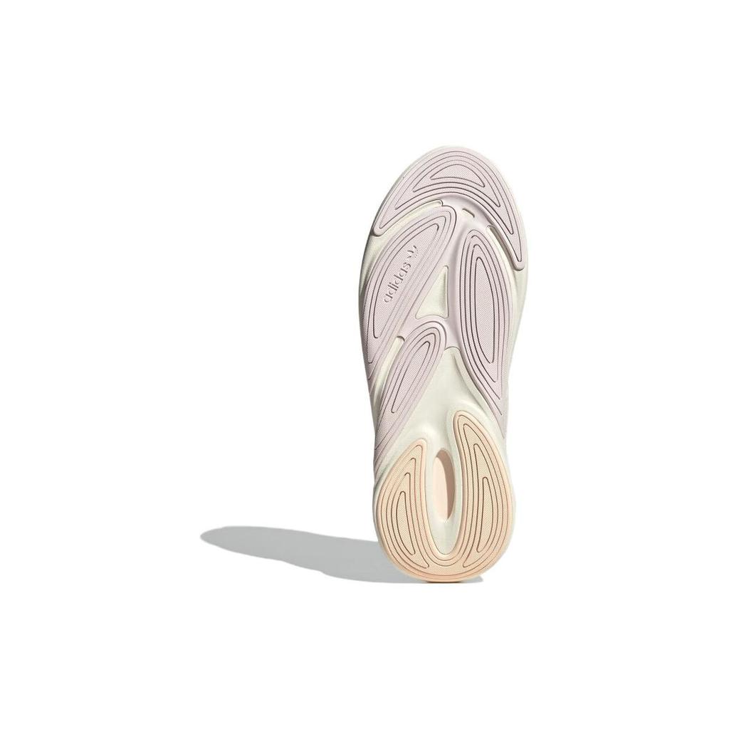 Adidas Originals Ozelia Leather Comfortable Versatile Minimalist Durable Breathable Low-Top Dad Shoes Unisex Sneakers Beige ID1124