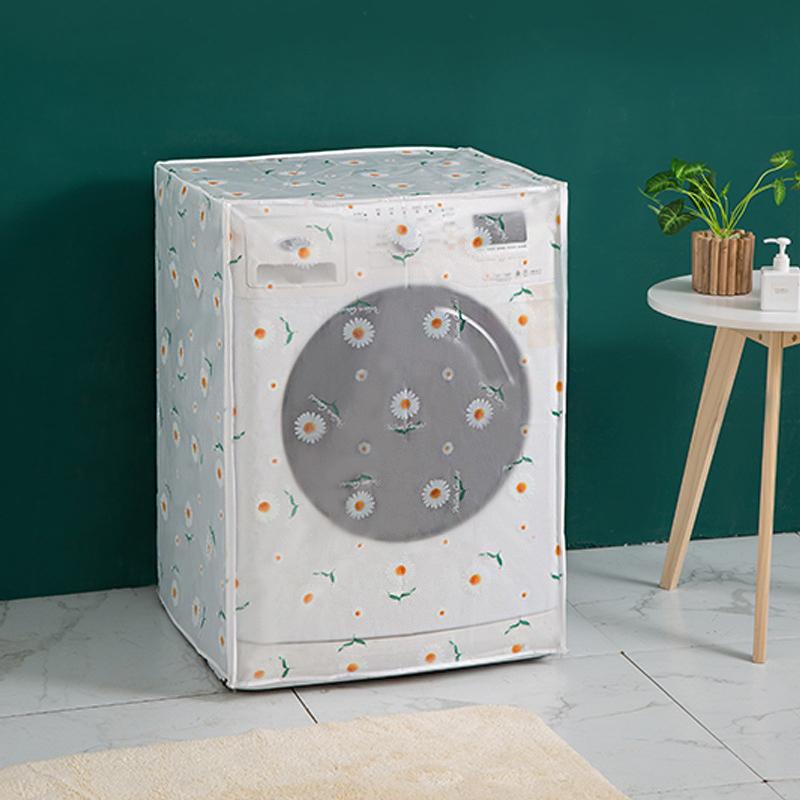 1PC Universal Washing Machine Cover Washing Machine Dust Cover Anti-Mold Laundry Cover Heavy-Duty 83x62cm/84x57cm