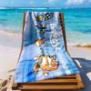 Bruy2 Beach Towel High Absorbency & Quick-Dry Comfortable Lightweight Suitable for Sports, Travel, Swimming, Yoga, Bathroom, Beach, And Pool