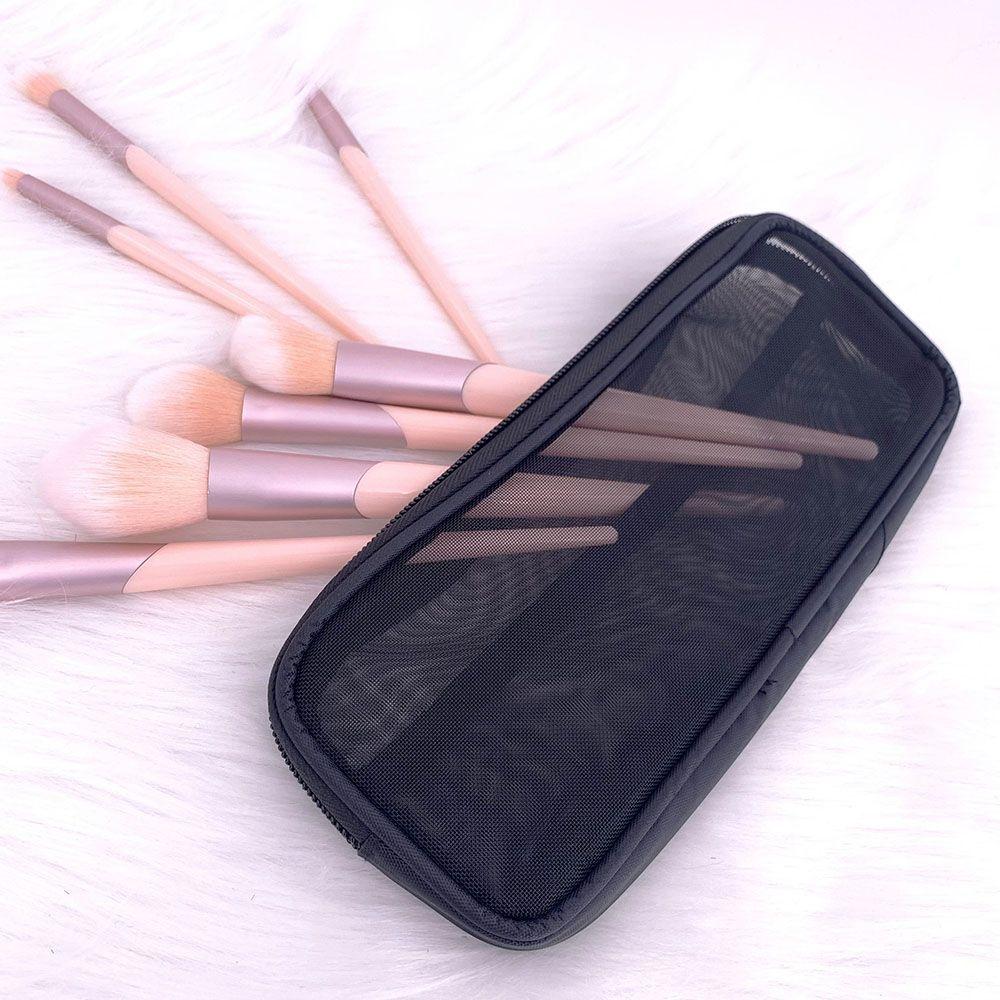 Toiletry Bag Wash Pouch Makeup Organizer Mesh Cosmetic Bag Makeup Case Bath Storage Storage Bag