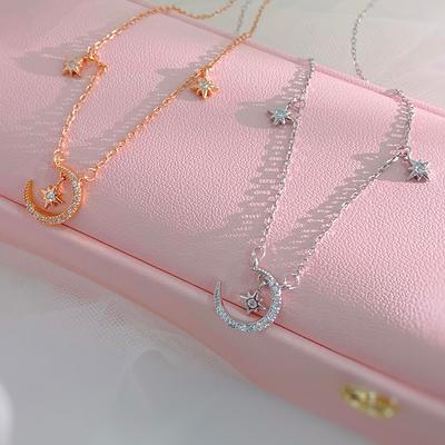 Fantasy Moon Necklace, Women's Light Luxury, High Grade Design, New Gift Collar Chain