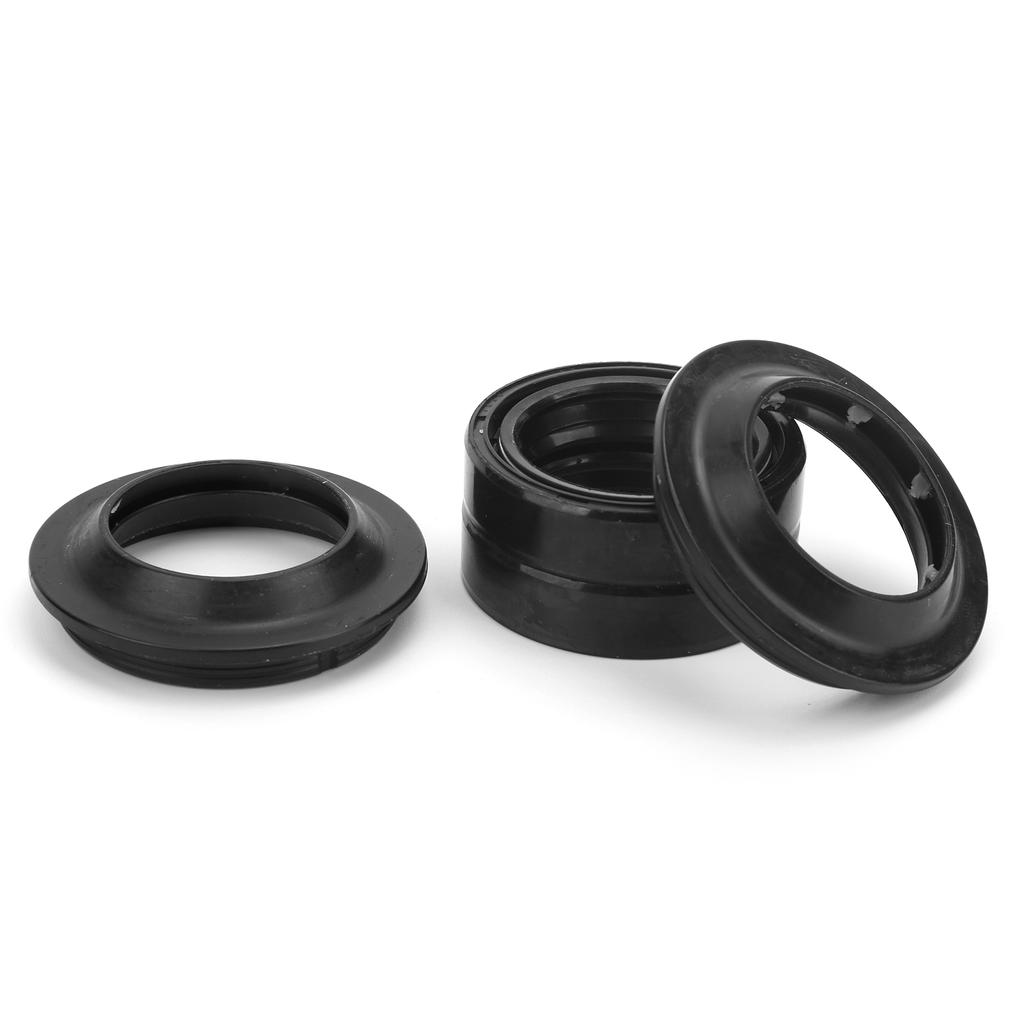 4 Stück Gabelfederbein Staub-Öldichtungen Passend für CMX250 KZ400 CA250 GN250 CMX250 TTR250 Motorrad